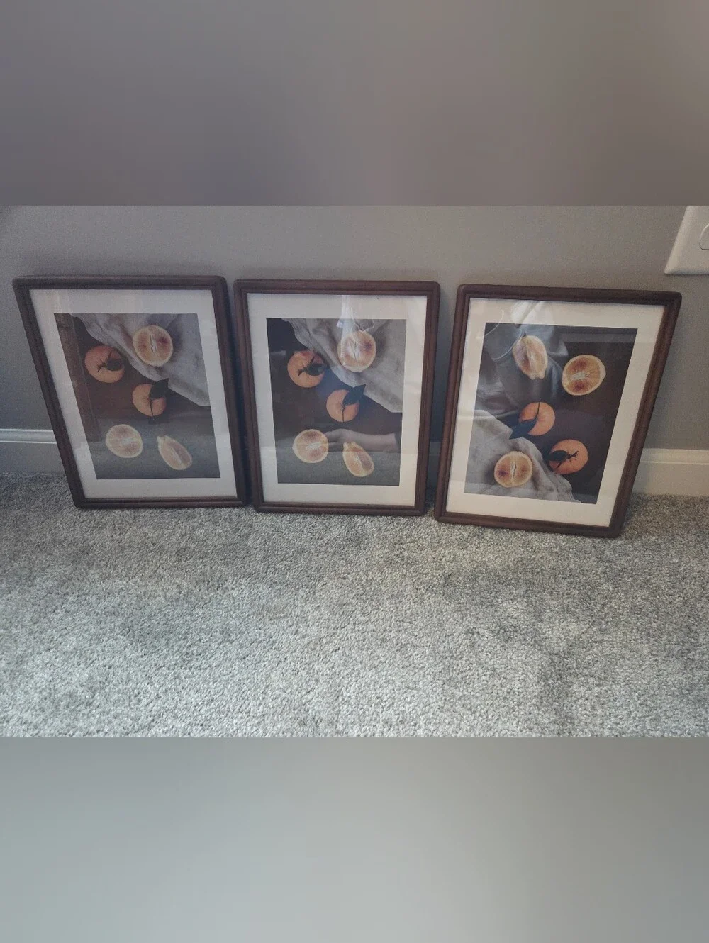 Set of 3 Minimalist Wood Frames